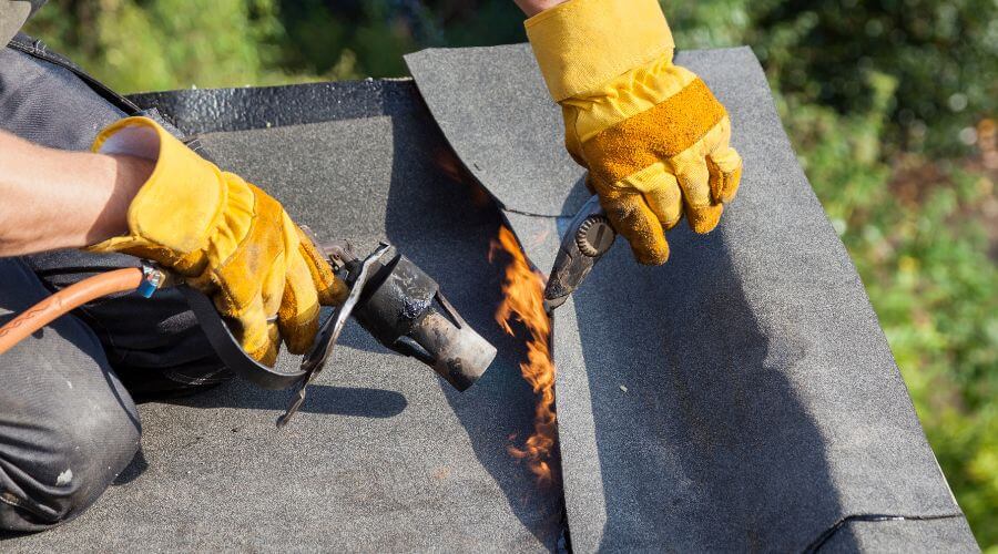 Professional industrial roofing company services in Houston